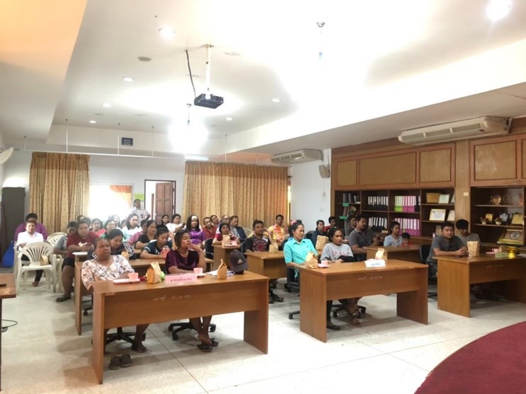 การประชุมผู้ปกครอง  เมื่อวันที่ 22 มีนาคม 2567 ผู้ปกครองสถานศึกษาสังกัดเทศบาลตำบลพรุพี